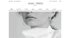 Desktop Screenshot of alma-frieda.com